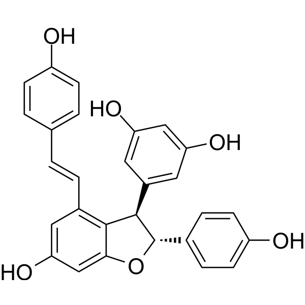 ε-​Viniferin Chemical Structure