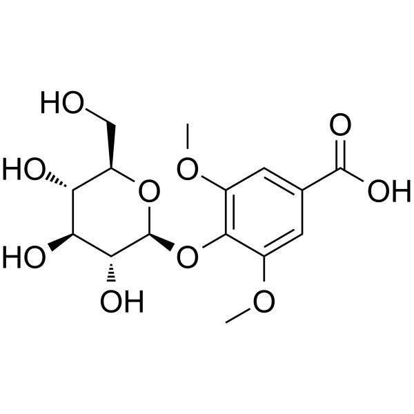 Glucosyringic acid Chemical Structure