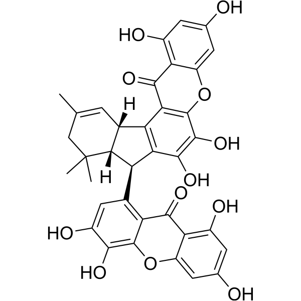 Griffipavixanthone Chemical Structure