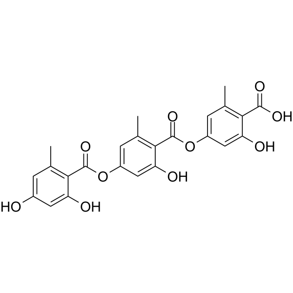 Gyrophoric acid Chemical Structure