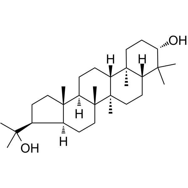 Hopane-3β,22-diol Chemical Structure