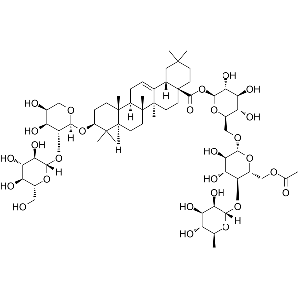 Acanthopanaxoside B Chemical Structure