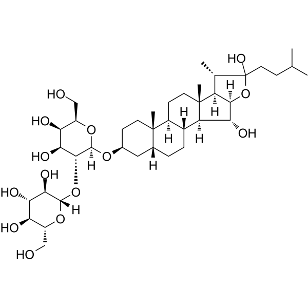 Anemarrhenasaponin I Chemical Structure