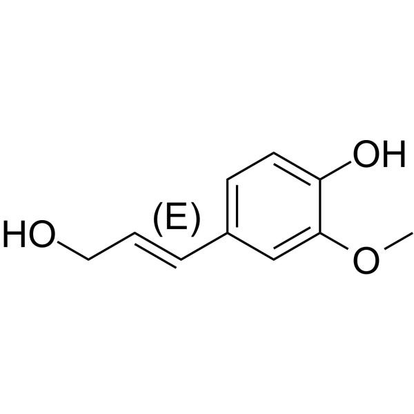 (E)-Coniferyl alcohol Chemical Structure