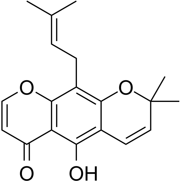 Eriosematin Chemical Structure
