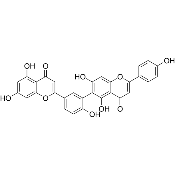Robustaflavone Chemical Structure
