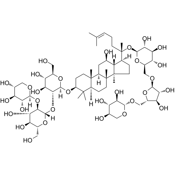 Notoginsenoside S Chemical Structure