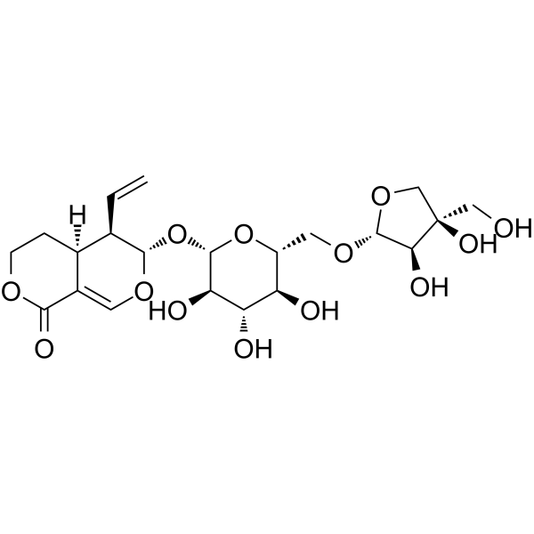 6'-<em>O</em>-β-Apiofuranosylsweroside