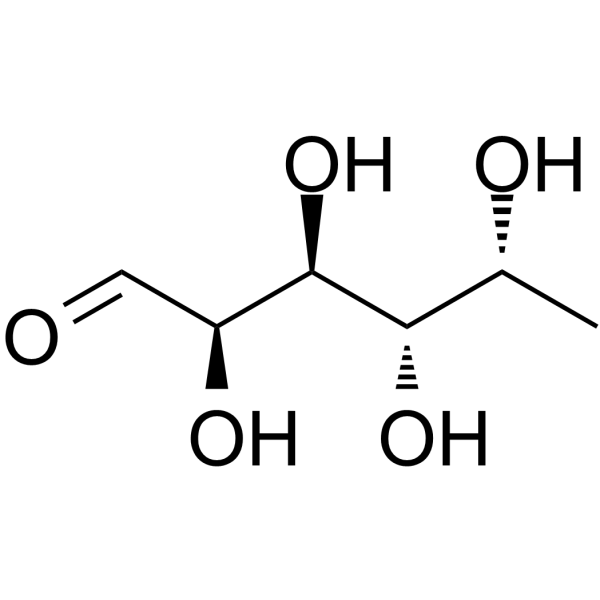 D-(+)-Fucose Chemical Structure