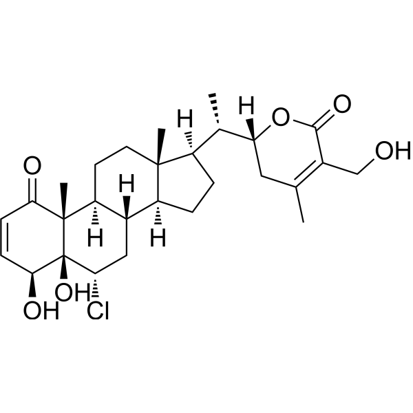 6<em>α</em>-Chloro-5β-hydroxywithaferin A