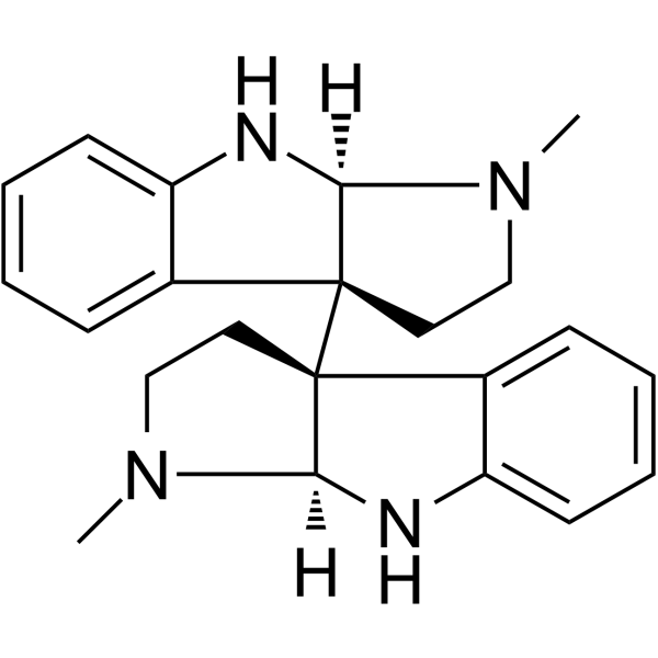 Chimonanthine Chemical Structure