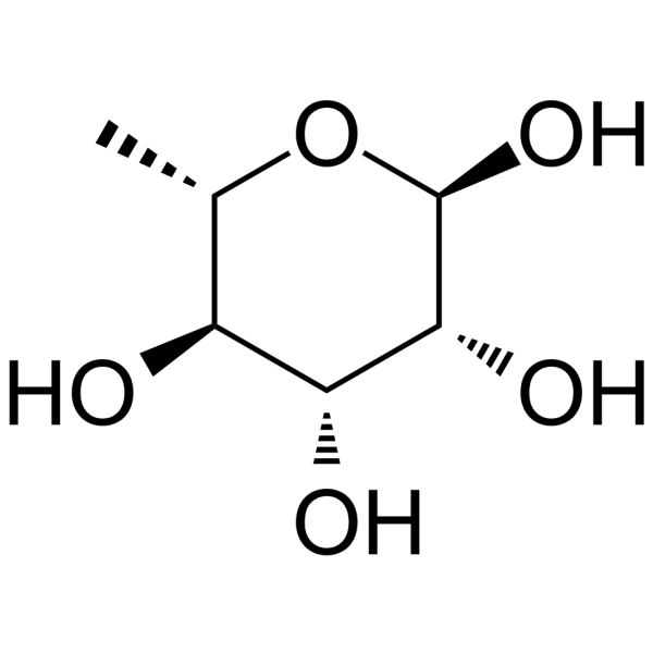 α-L-Rhamnose Chemical Structure