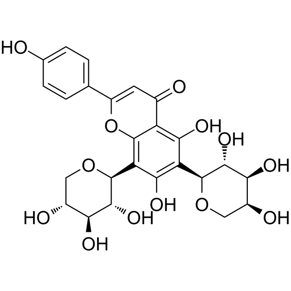 Apigenin<em>6</em>-<em>C</em>-α-L-arabinopyranosyl-8-<em>C</em>-β-D-xylopyranoside