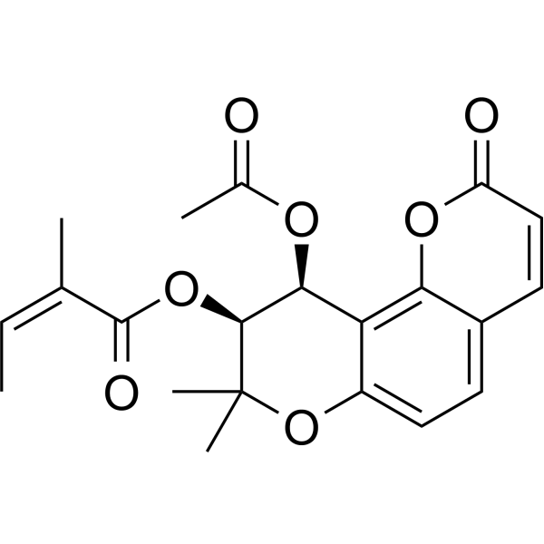 Praeruptorin A Chemical Structure