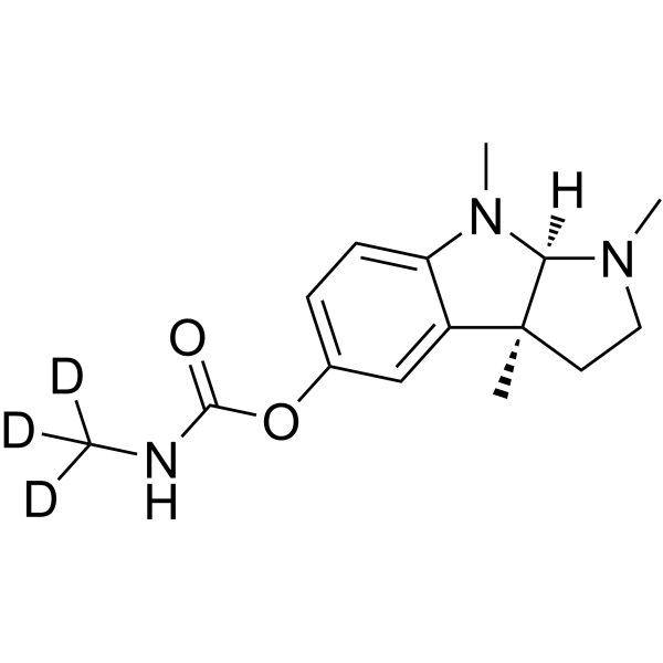 Physostigmine-d<sub>3</sub> Chemical Structure