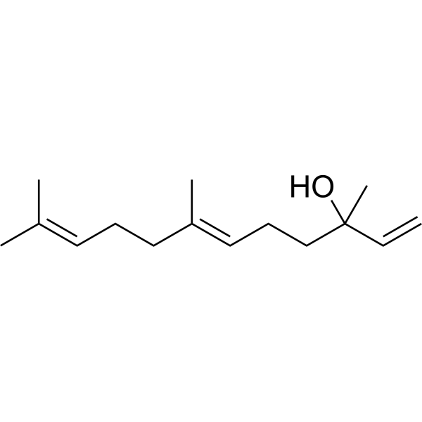 trans-Nerolidol Chemical Structure
