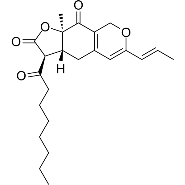 Ankaflavin Chemical Structure