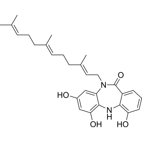 Diazepinomicin Chemical Structure