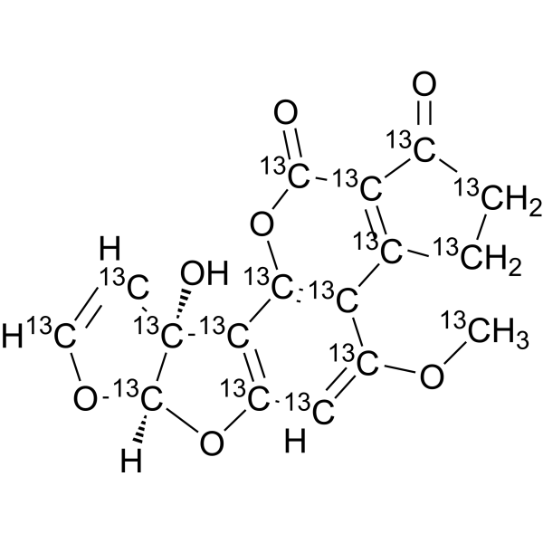 Aflatoxin M1-<em>13</em><em>C</em>17