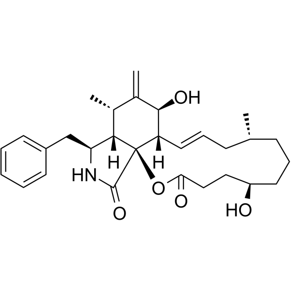 Dihydrocytochalasin B Chemical Structure