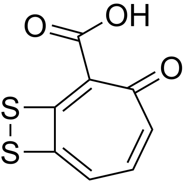 Tropodithietic acid Chemical Structure