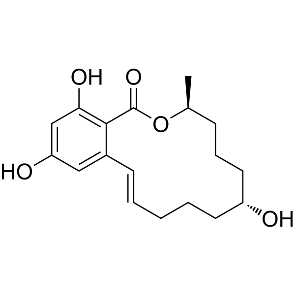 α-Zearalenol (Standard) Chemical Structure