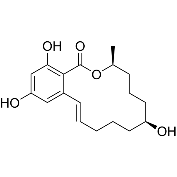 β-Zearalenol (Standard) Chemical Structure