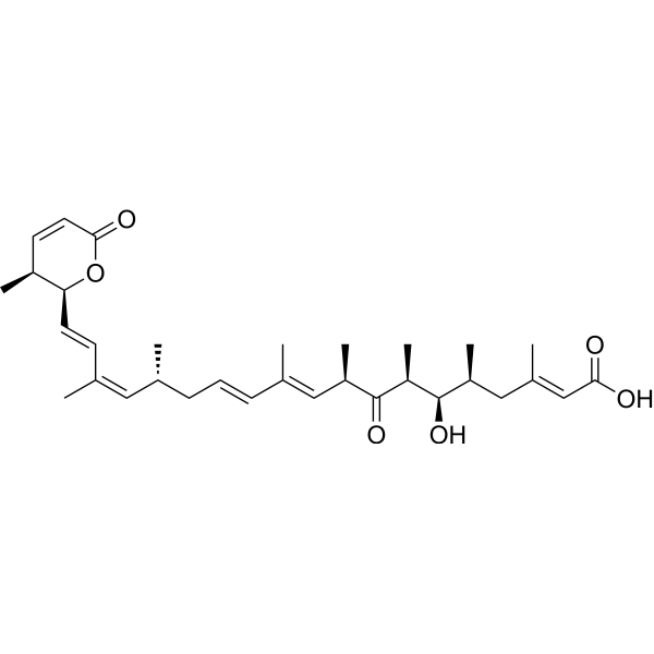 Leptomycin A Chemical Structure