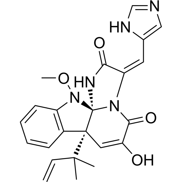 Meleagrin Chemical Structure
