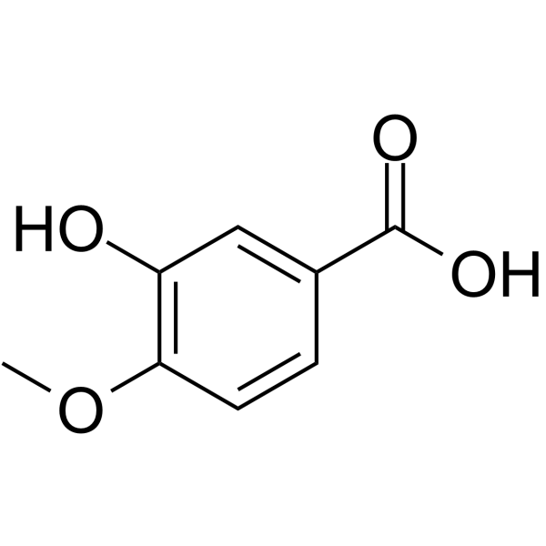 Isovanillic acid Chemical Structure