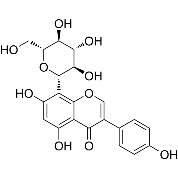 <em>Genistein</em> 8-c-glucoside