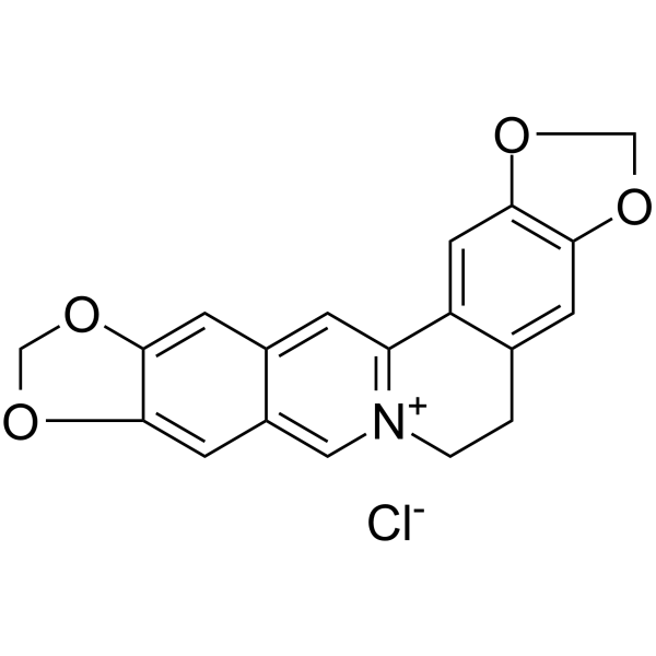 Pseudocoptisine chloride Chemical Structure