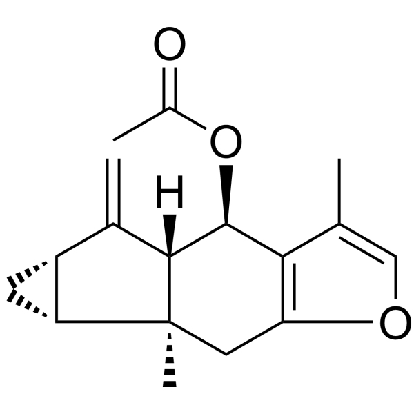 Linderene acetate Chemical Structure