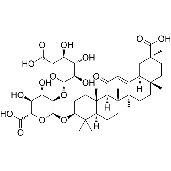 18α-Glycyrrhizic acid Chemical Structure