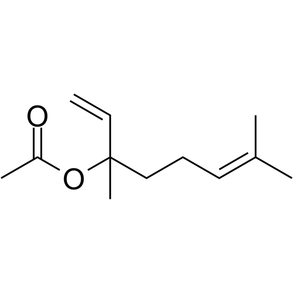 Linalyl acetate Chemical Structure
