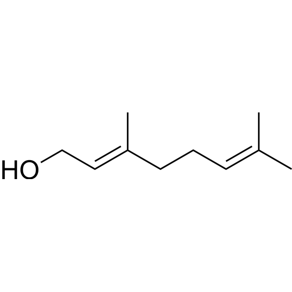 Geraniol (Standard) Chemical Structure