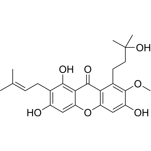 Garcinone D Chemical Structure