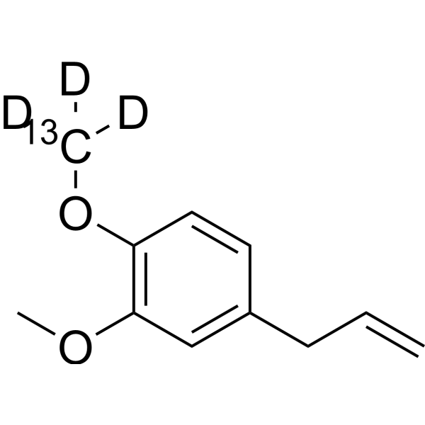 Methyl Eugenol-13C,d<em>3</em>