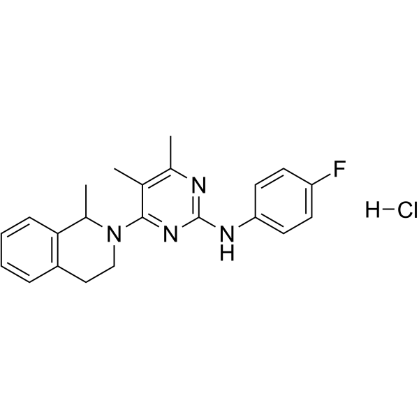 Revaprazan hydrochloride Chemical Structure