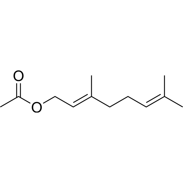 Geranyl acetate (Standard) Chemical Structure