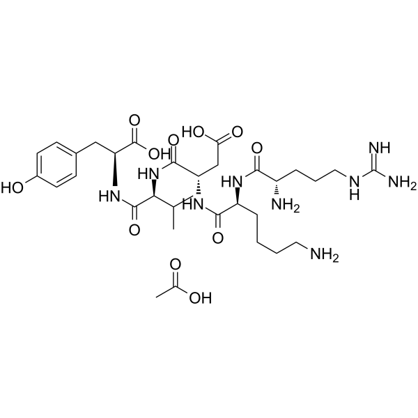 Thymopentin acetate Chemical Structure