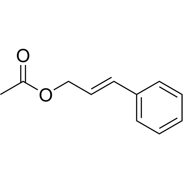 Cinnamyl acetate Chemical Structure