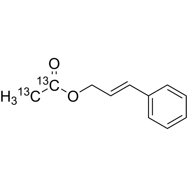 Cinnamyl acetate-13C<em>2</em>