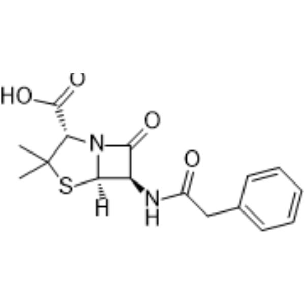Penicillin G Chemical Structure