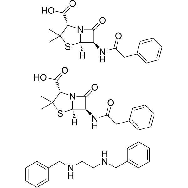 Penicillin G benzathine Chemical Structure