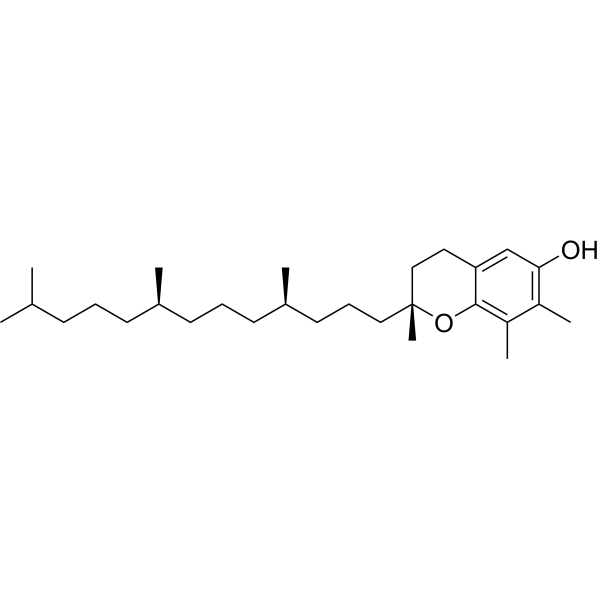 γ-Tocopherol Chemical Structure