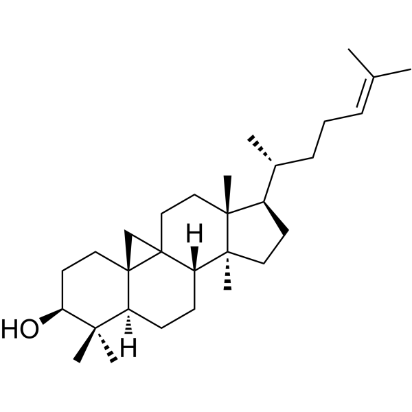 Cycloartenol Chemical Structure