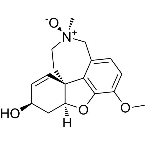 Galanthamine N-Oxide Chemical Structure