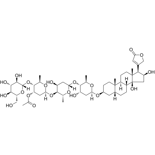 Lanatoside B Chemical Structure