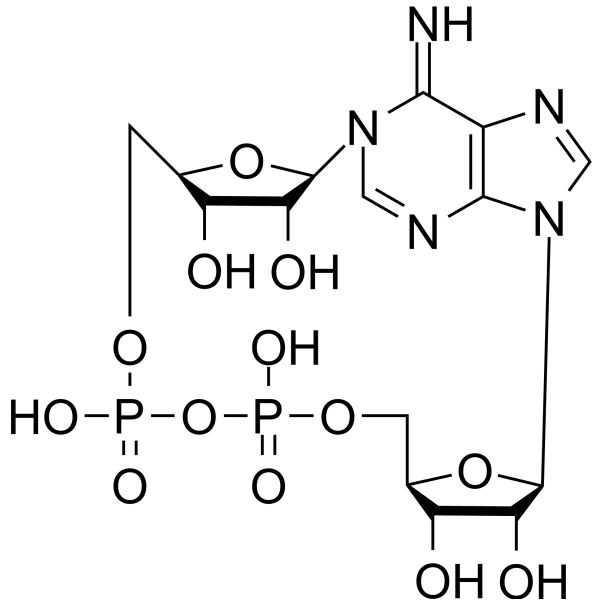 Cyclic ADP-​ribose Chemical Structure